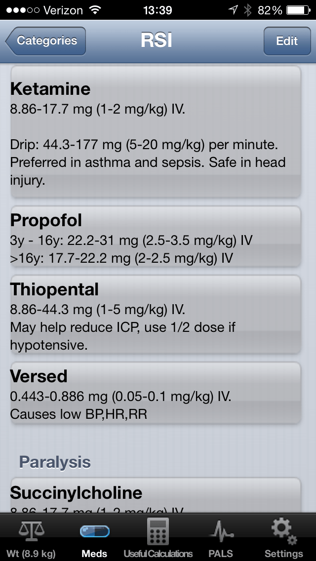 EMRA Peds meds app review, pediatric emergency reference tool