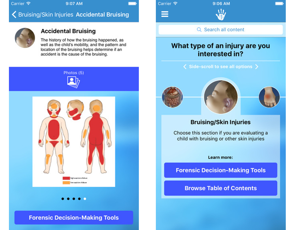 Child Protector app is an outstanding tool for child abuse screening