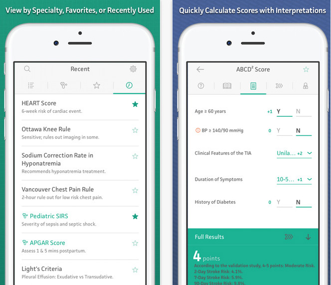 MDCalc app, the best online medical calculator is now an app iMedicalApps
