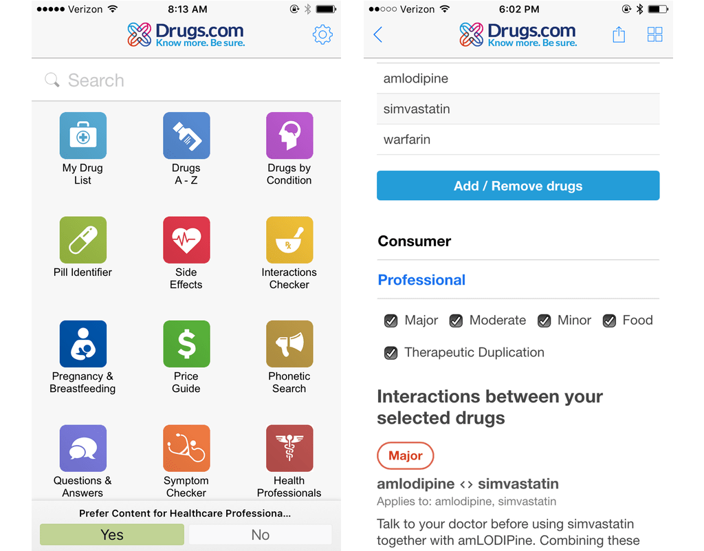 Is the app as good as Epocrates for drug info?