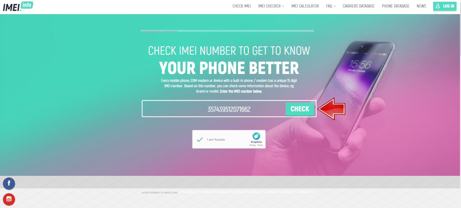 KOSTENLOSER GOOGLE PIXEL CHECKER Nachrichten IMEI.info