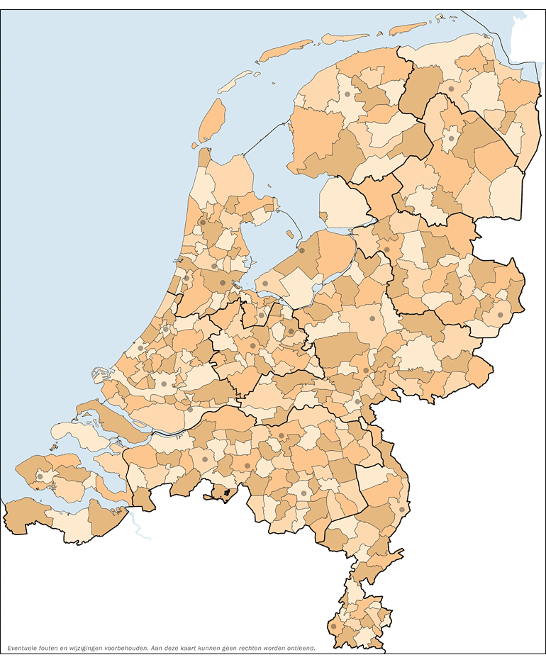 Kaart Gemeenten Nederland Pdf Online Gemeenten Nederland Kaart Duitsland Kaart