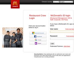 Mcd Login
