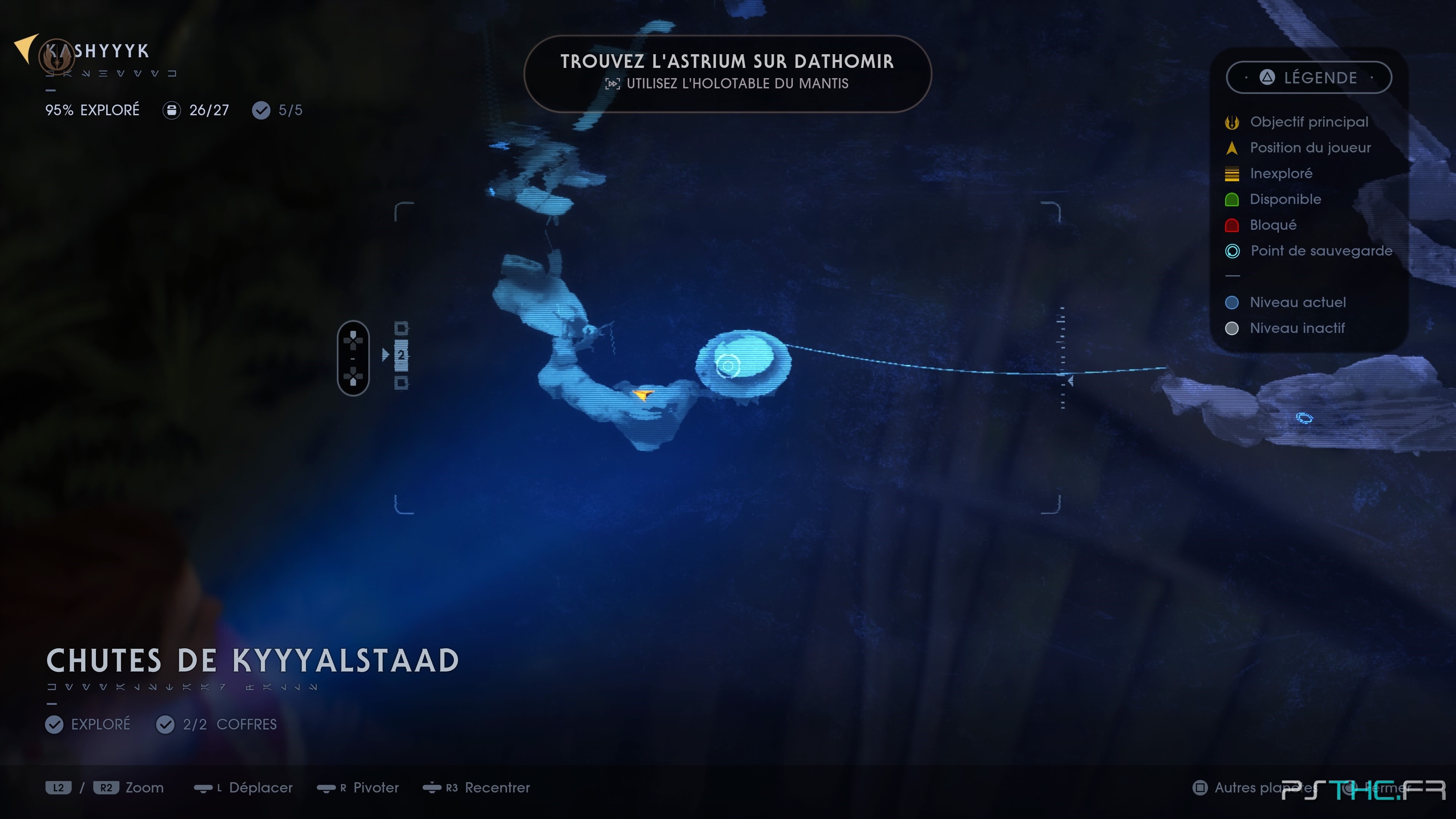 PSTHC.fr Trophées, Guides, Entraides, Star Wars Jedi Fallen