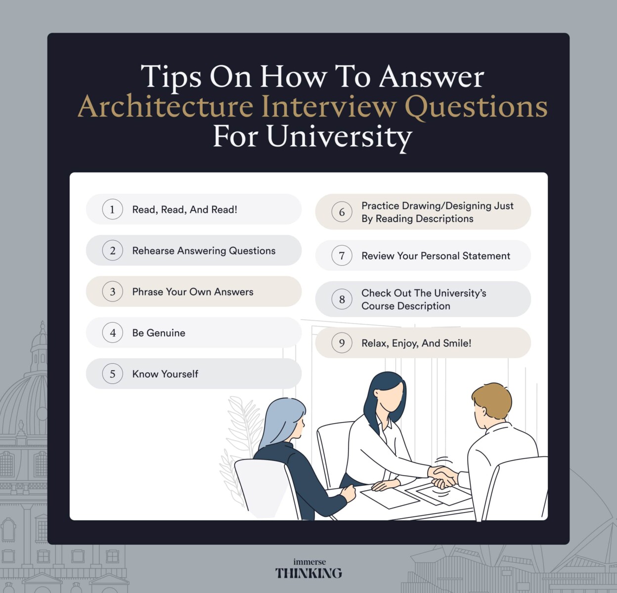 40 Architecture Interview Questions And Answers For University
