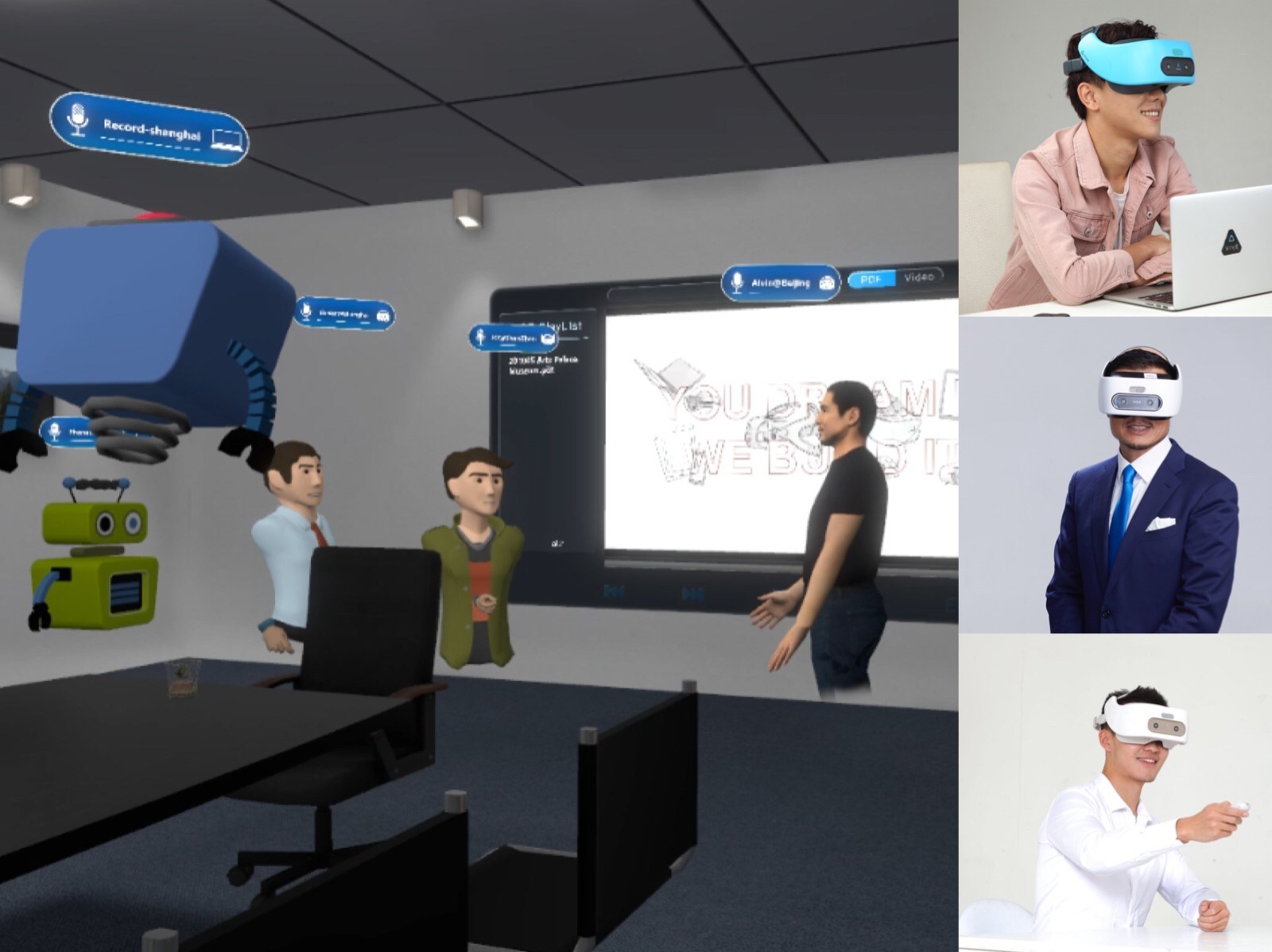 Vive Immersive Labs shows how VR can make office life better