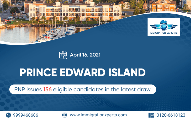 Prince Edward Island PNP issues 156 eligible candidates in the latest draw