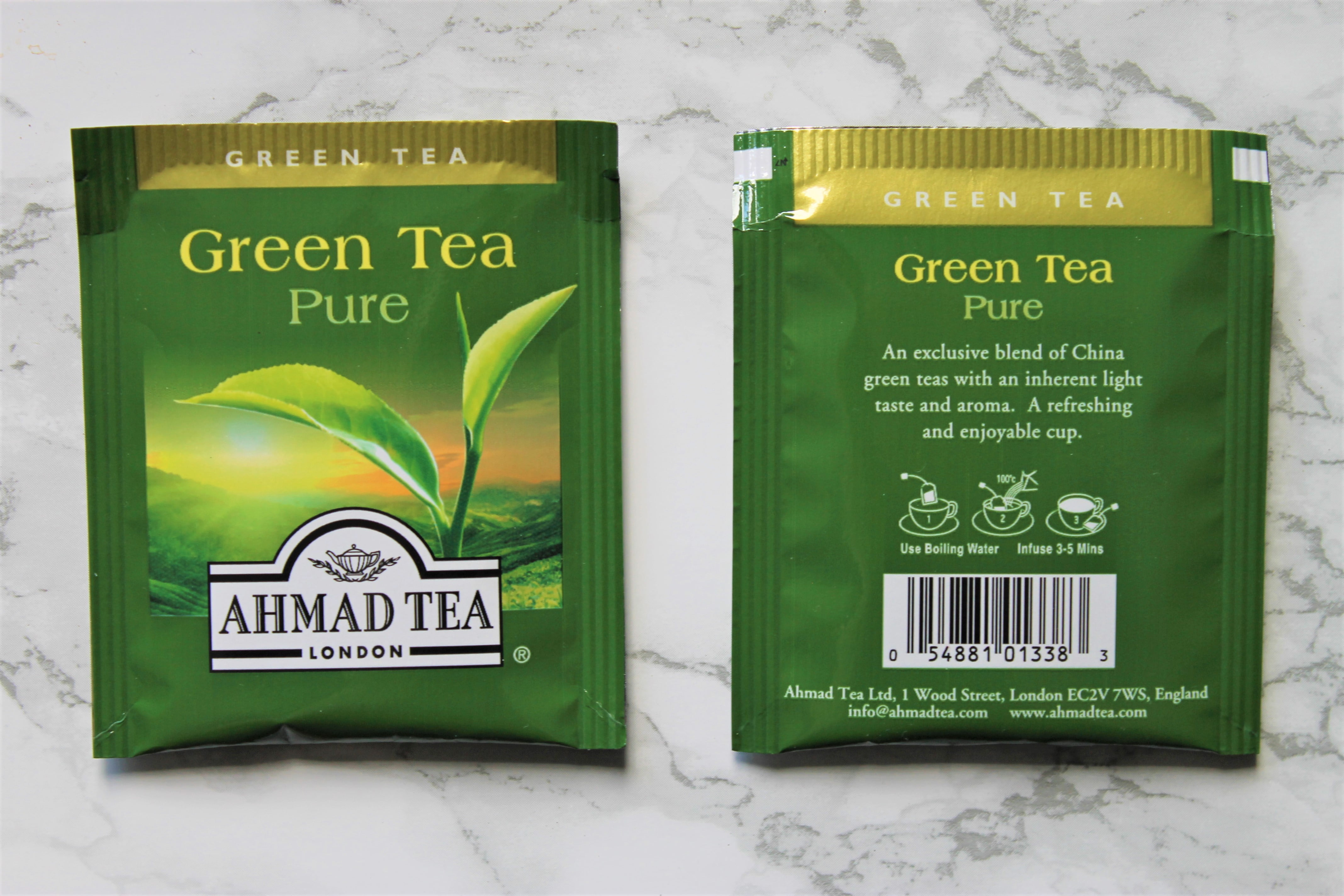 Ahmad Green Tea Pure Review Izzy's Corner Tea at Immortal Wordsmith
