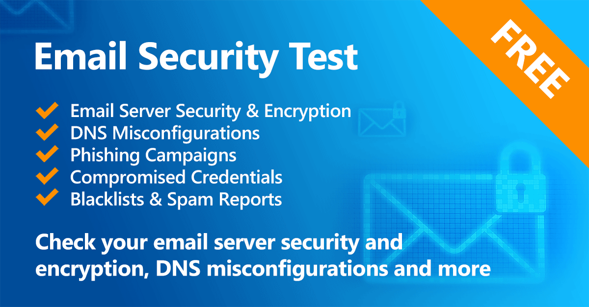 Free Email Security Test to Enhance Immuni Community Edition