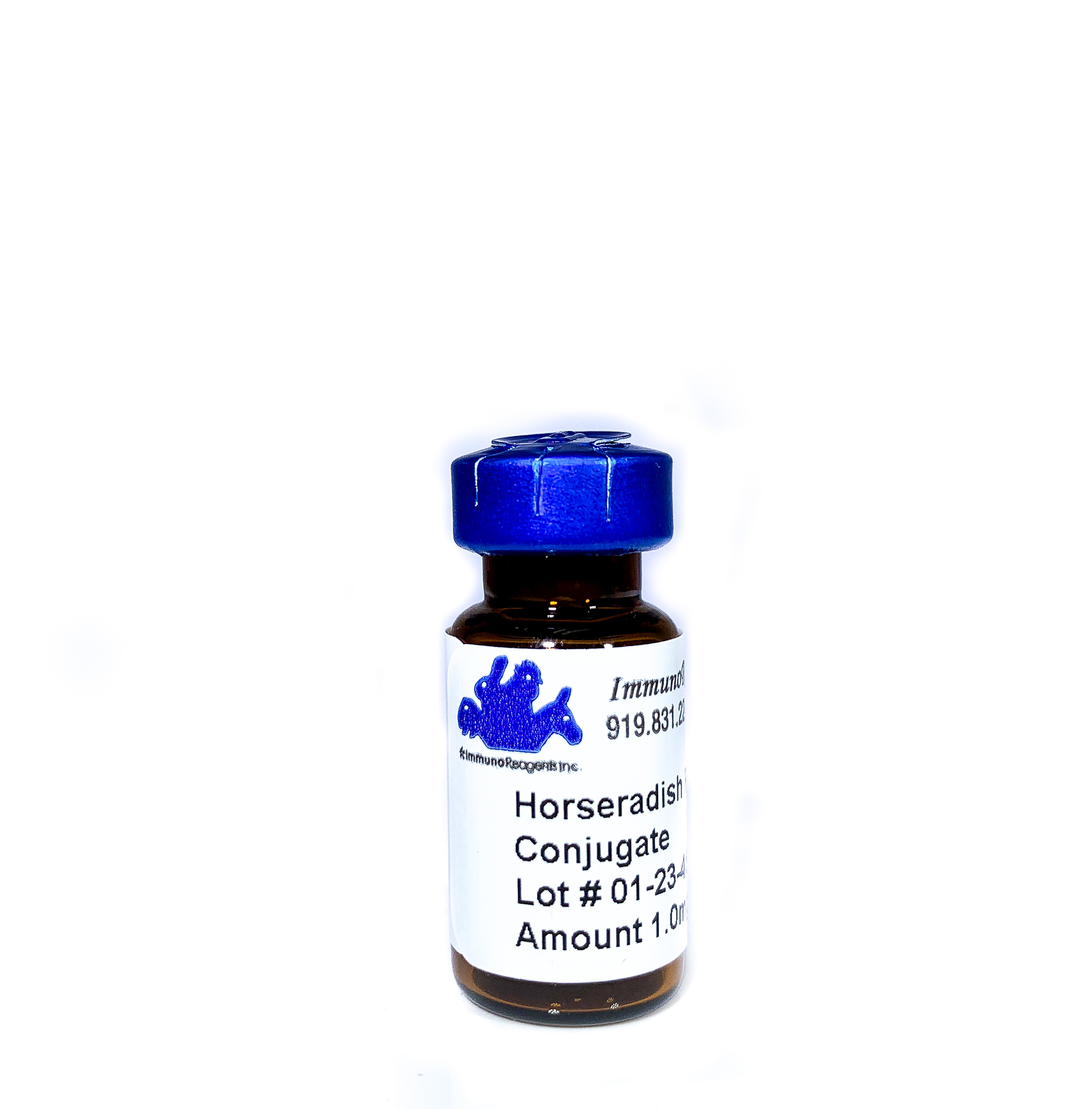 Rabbit antiGoat IgG Fc Affinity Pure, HRP Conjugate, min x w/human