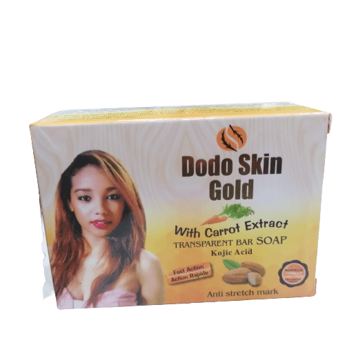Dodo Skin Gold With Carrot Extract TRANSPARENT BAR SOAP 150G