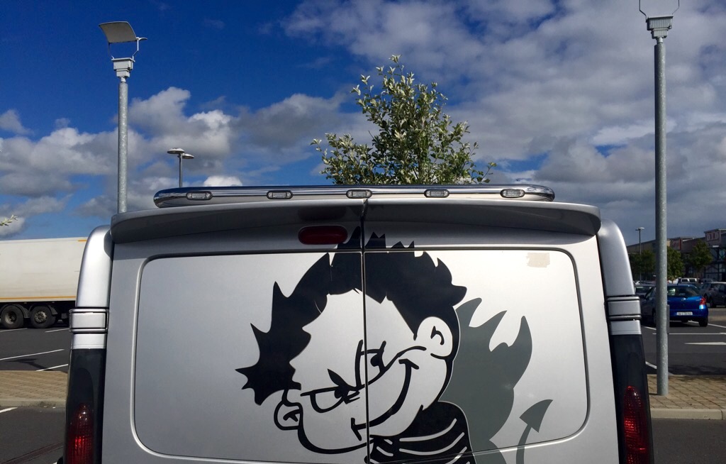 VW Caddy Chrome Roof Light Bar + 5 LEDs imoB Auto