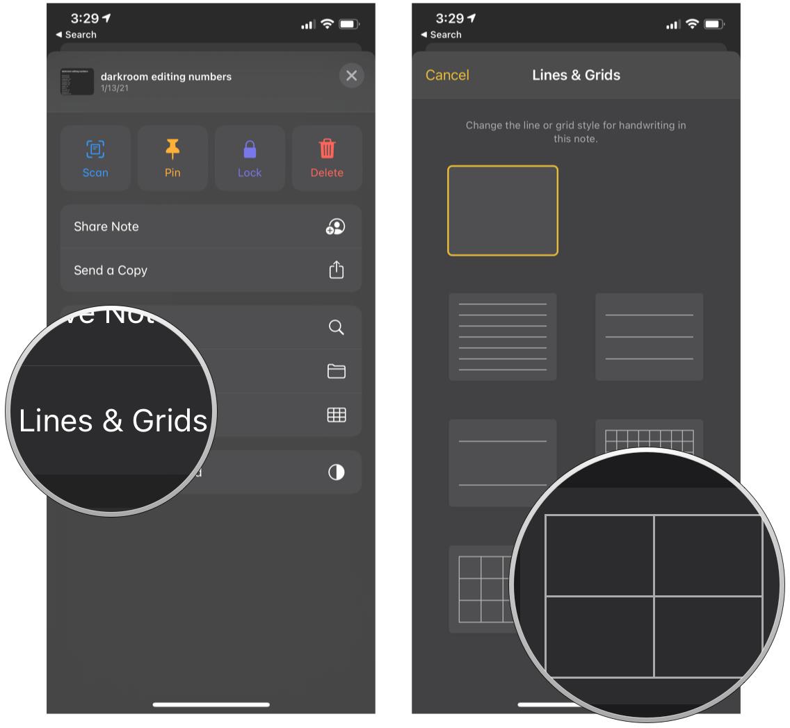 How to add lines and grids in the Notes app on iPhone and iPad iMore