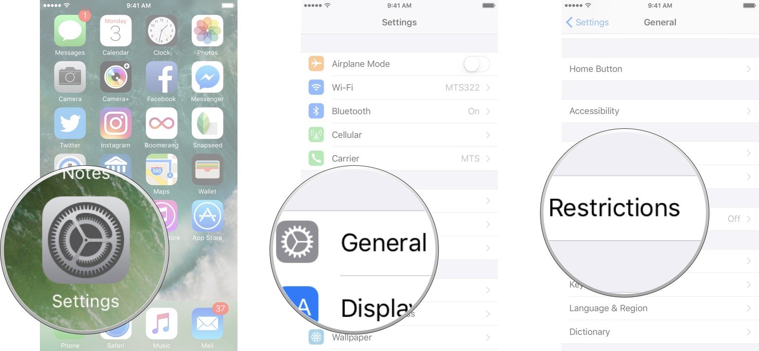 How to enable restrictions on your iPhone or iPad iMore