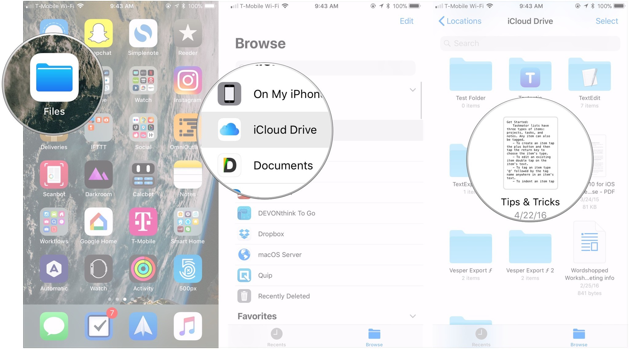 How to manually create folders and move files in iCloud Drive iMore