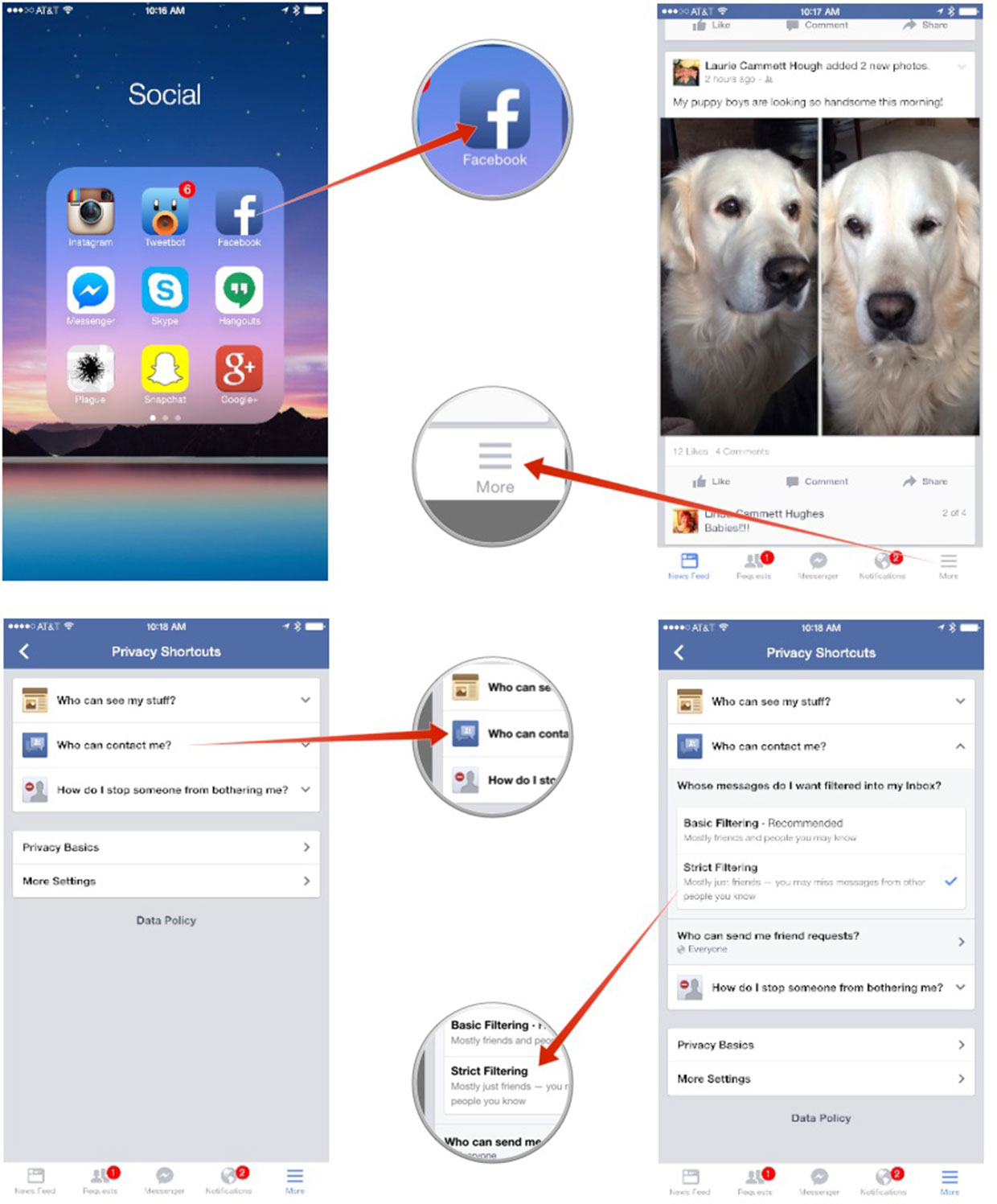 How to filter spam messages in Facebook for iPhone and iPad iMore
