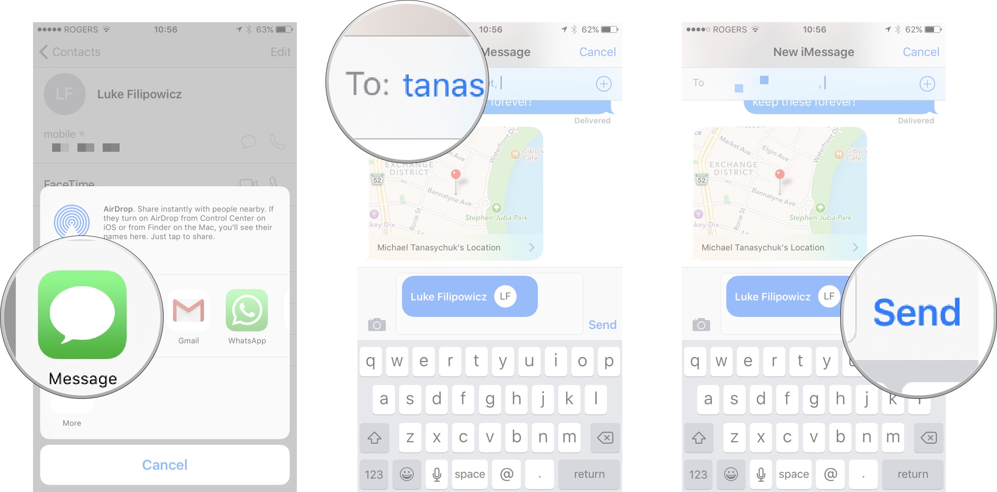 How to share location, contacts, and more with iMessage on iPhone or