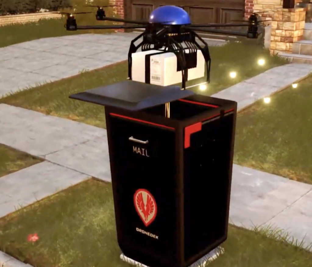 Dronedek offers ‘next generation’ mailbox for drone, robotic delivery