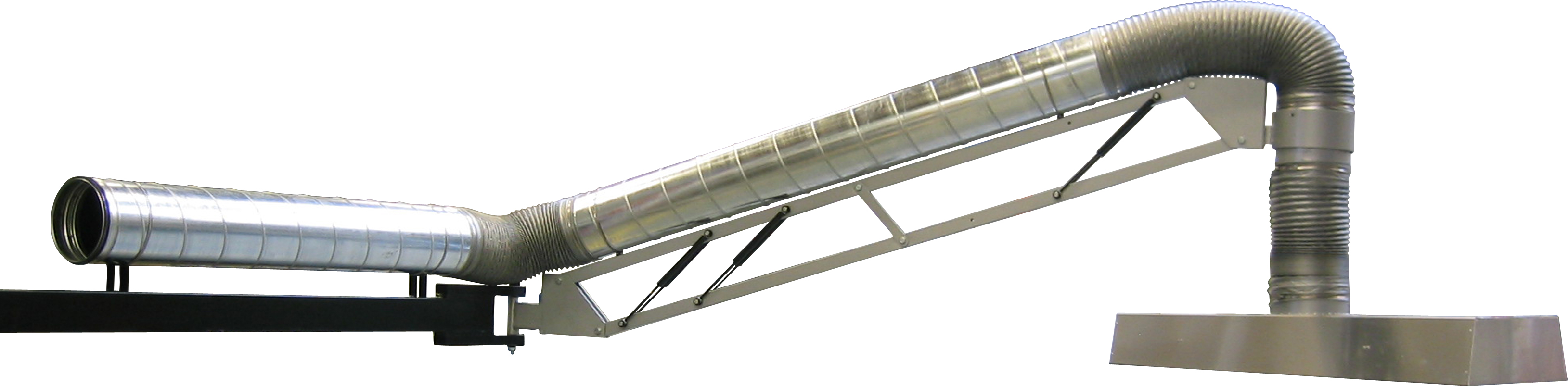 Fume Extraction Extra Large Pivotal Hood LE Impact Technical Services