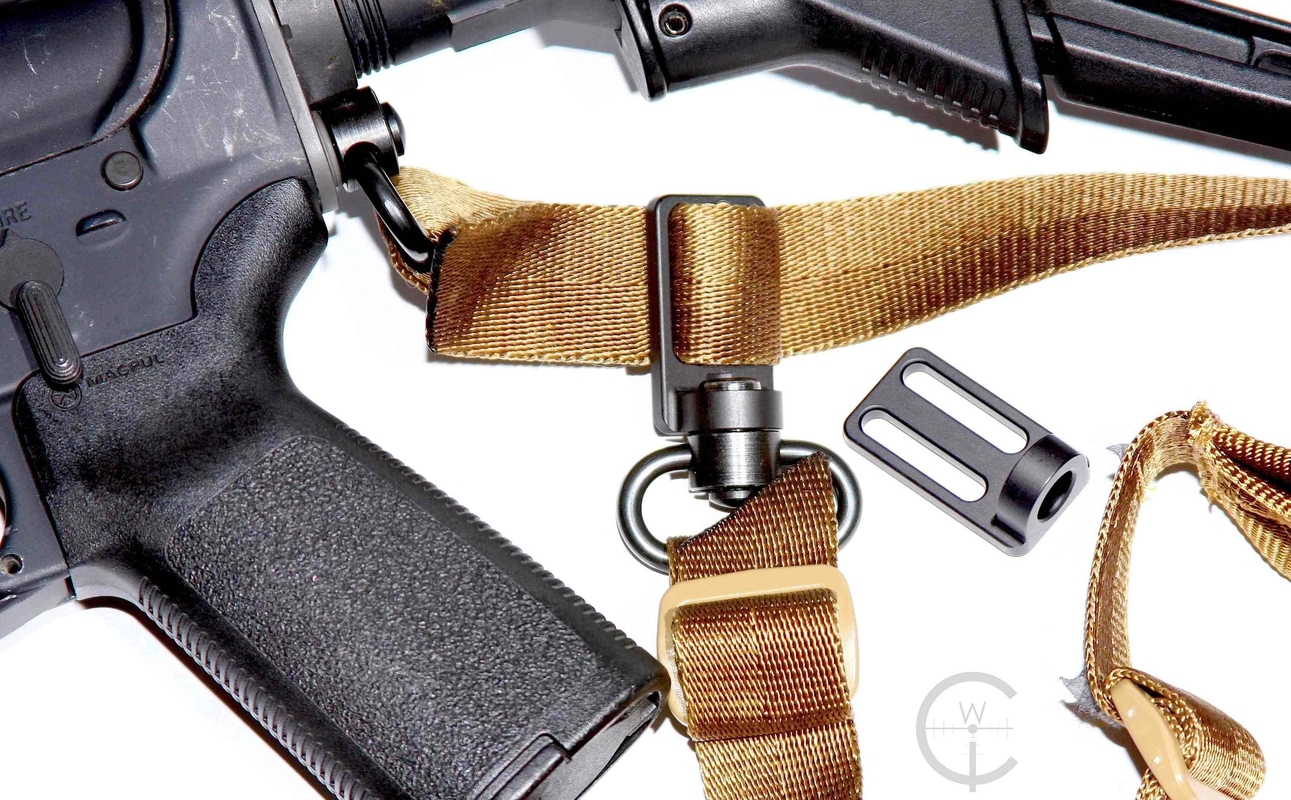 2 To 1 Point Triglide Convertible QD Sling Conversion Adaptor