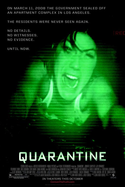 Quarantine Movie Poster (1 of 2) IMP Awards