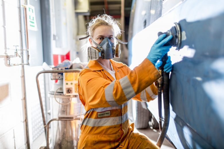 Female Engineers First Bus Bus Industry Imperial Engineering