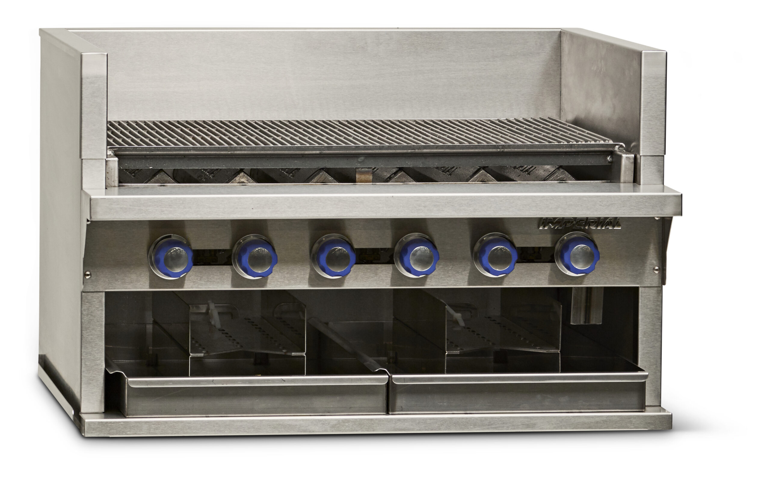 IABA Pro Series Gas Radiant Smoke Broilers Imperial Commercial