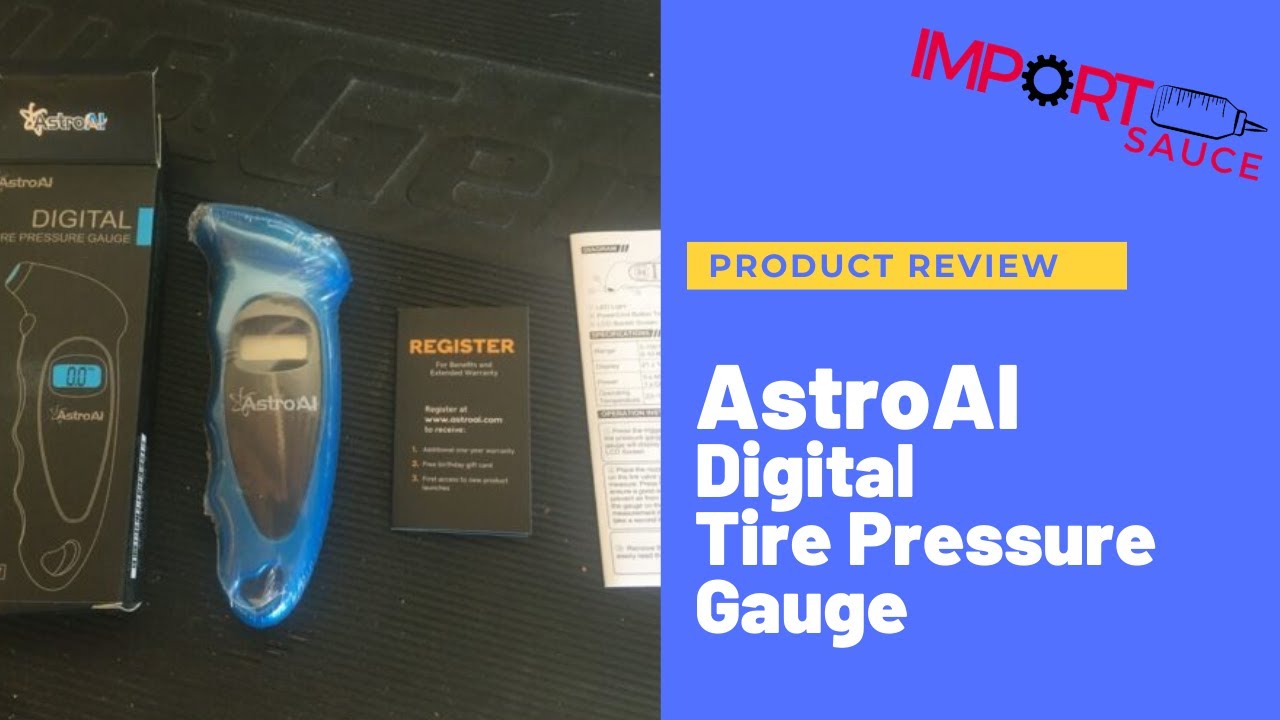 AstroAI Digital Tire Pressure Gauge Product Review Video on