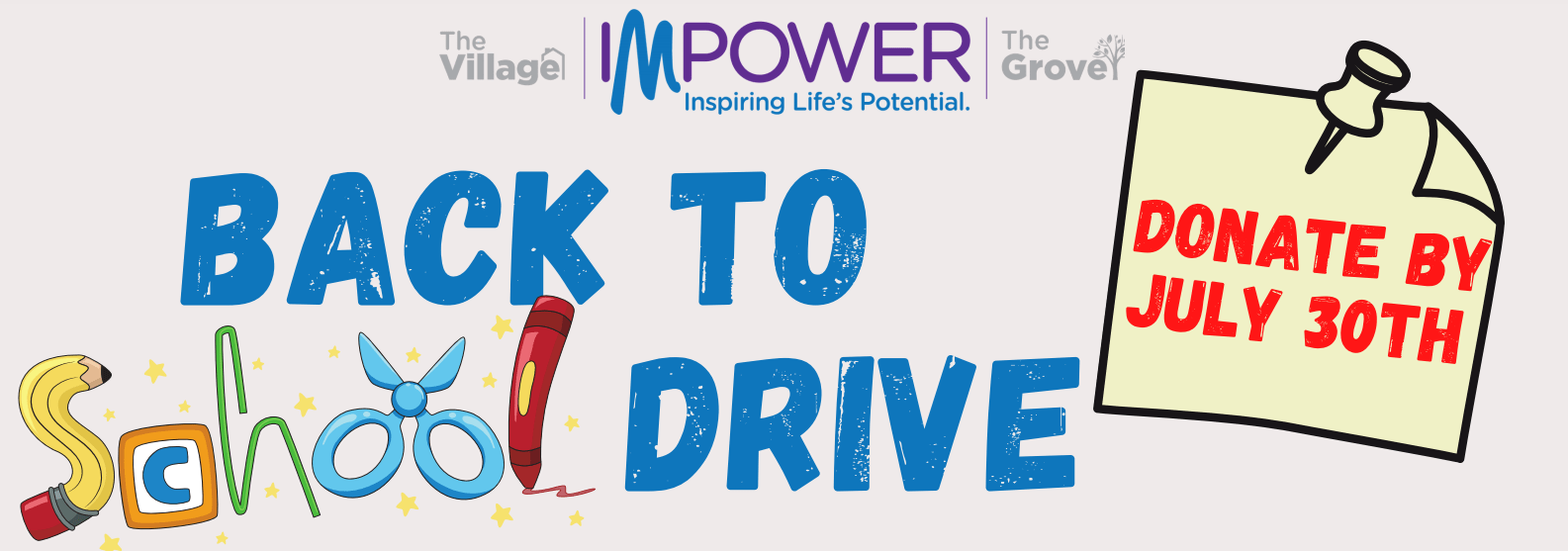 Back to School Drive 2021 IMPOWER