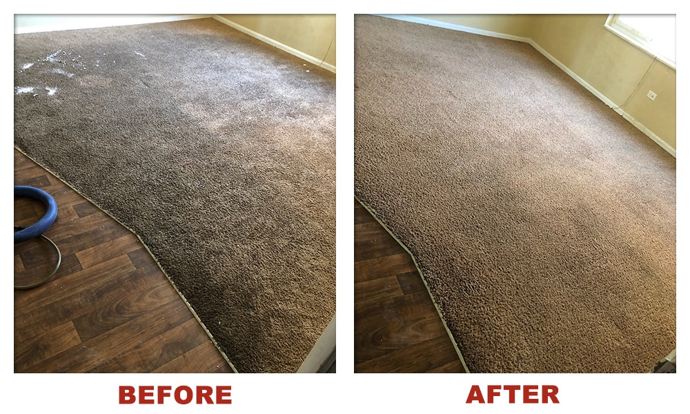 Before and After Gallery Impression Carpet Cleaning and Repair