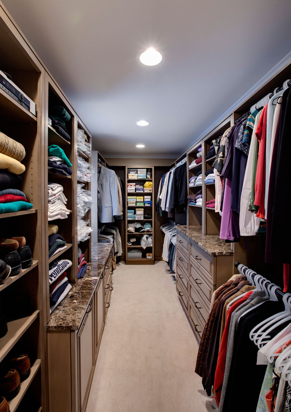 Useful And Amazing Walk In Closets