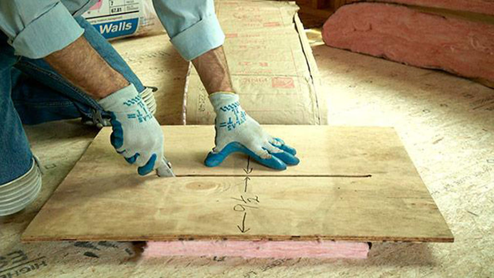 How to cut fiberglass insulation with no hassle involved