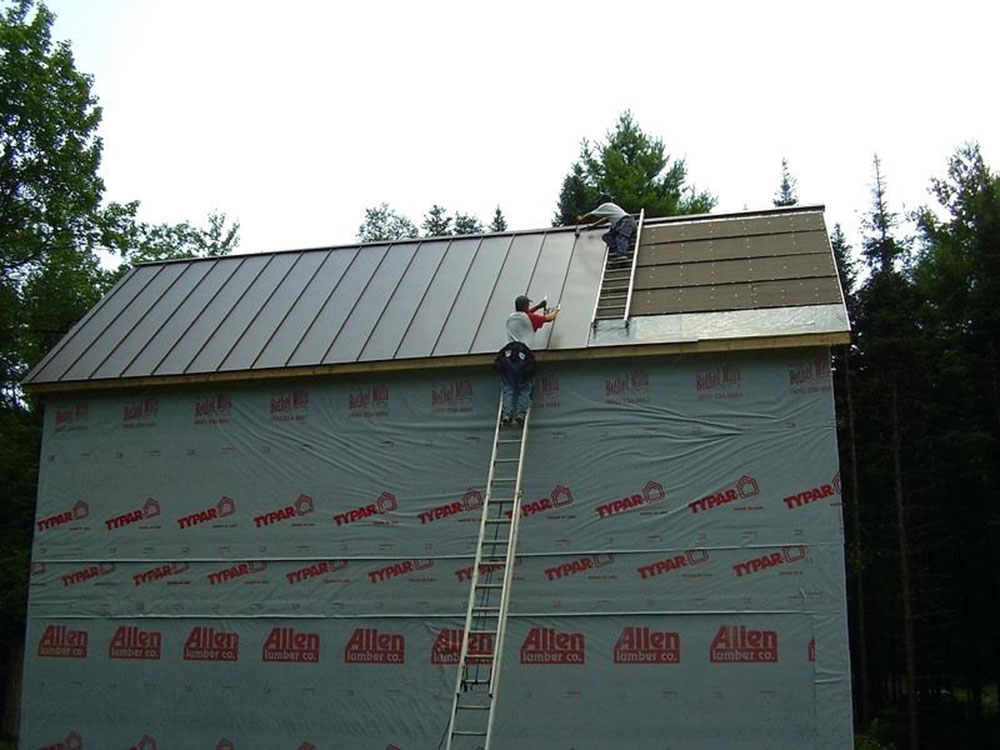 How To Install Metal Roof On Shingles Metal Roofing Bfarr Contracting