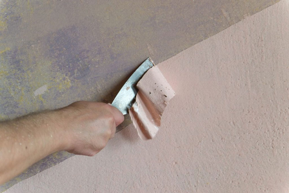 How to remove paint from concrete walls