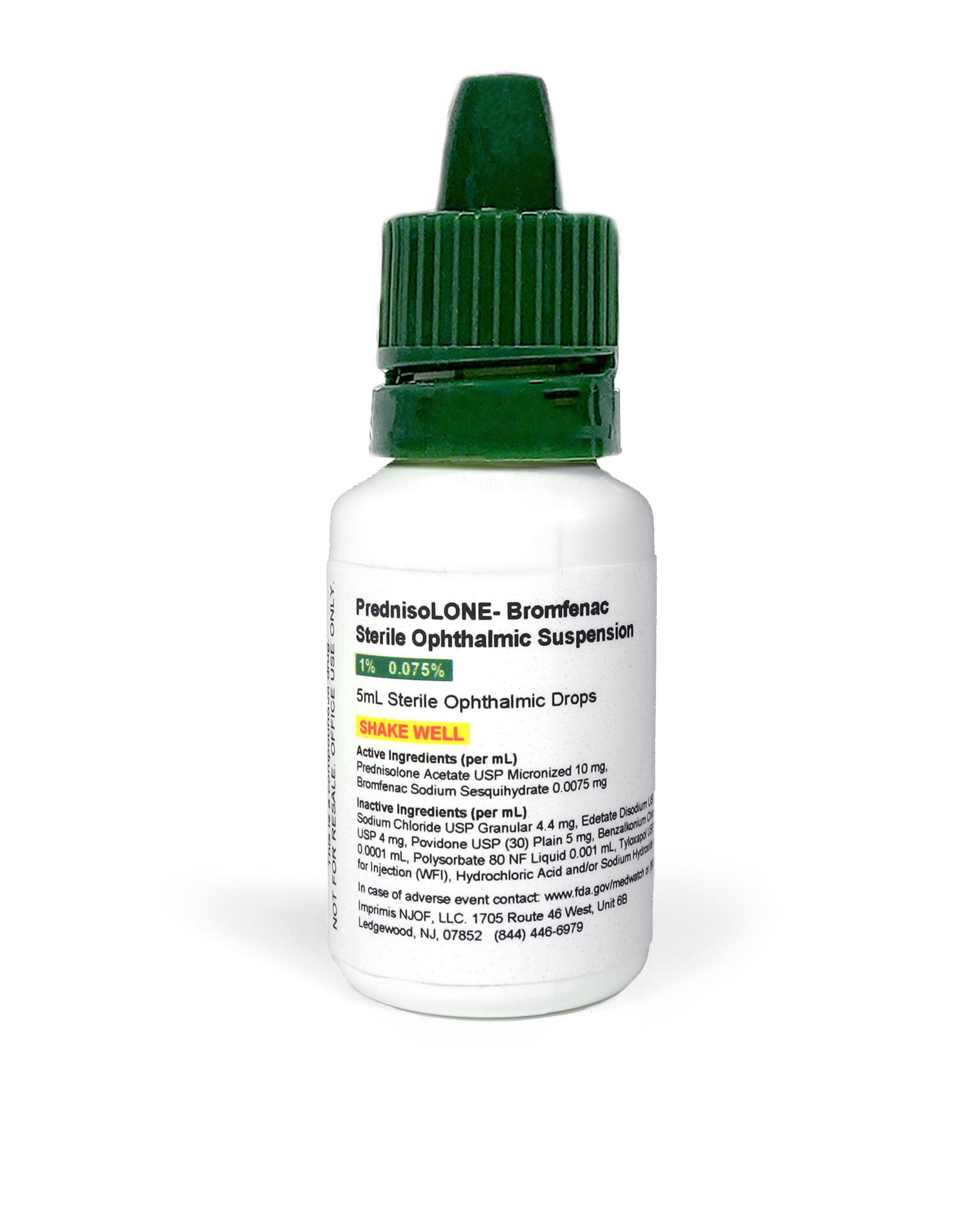 PredBrom® (Prednisolone Acetate/Bromfenac)* 5mL ImprimisRx