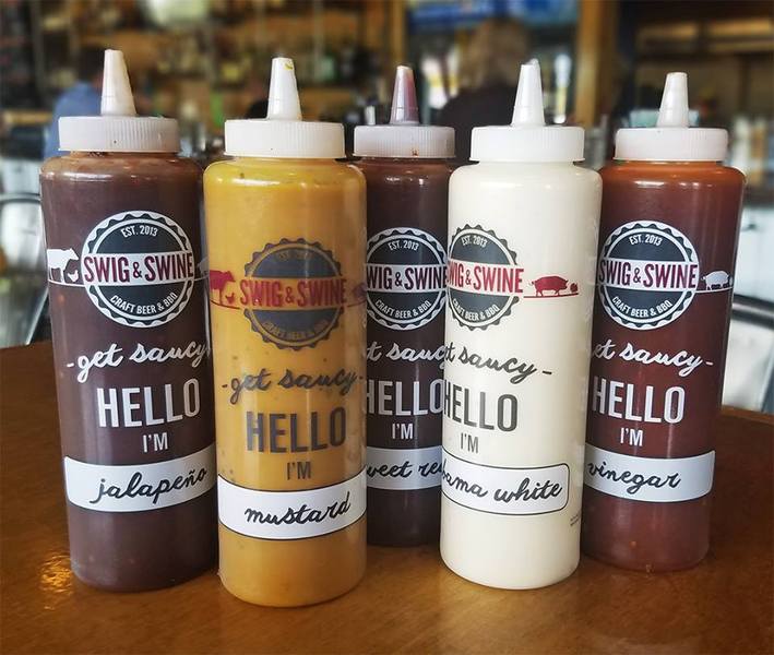 12 oz. Condiment Bottle Item C12B Custom Printed