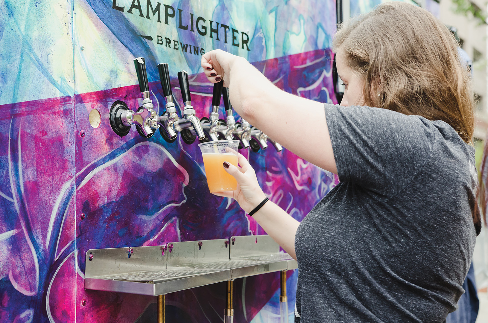 Beer Garden Variety Lamplighter Brewing Co. Improper Bostonian