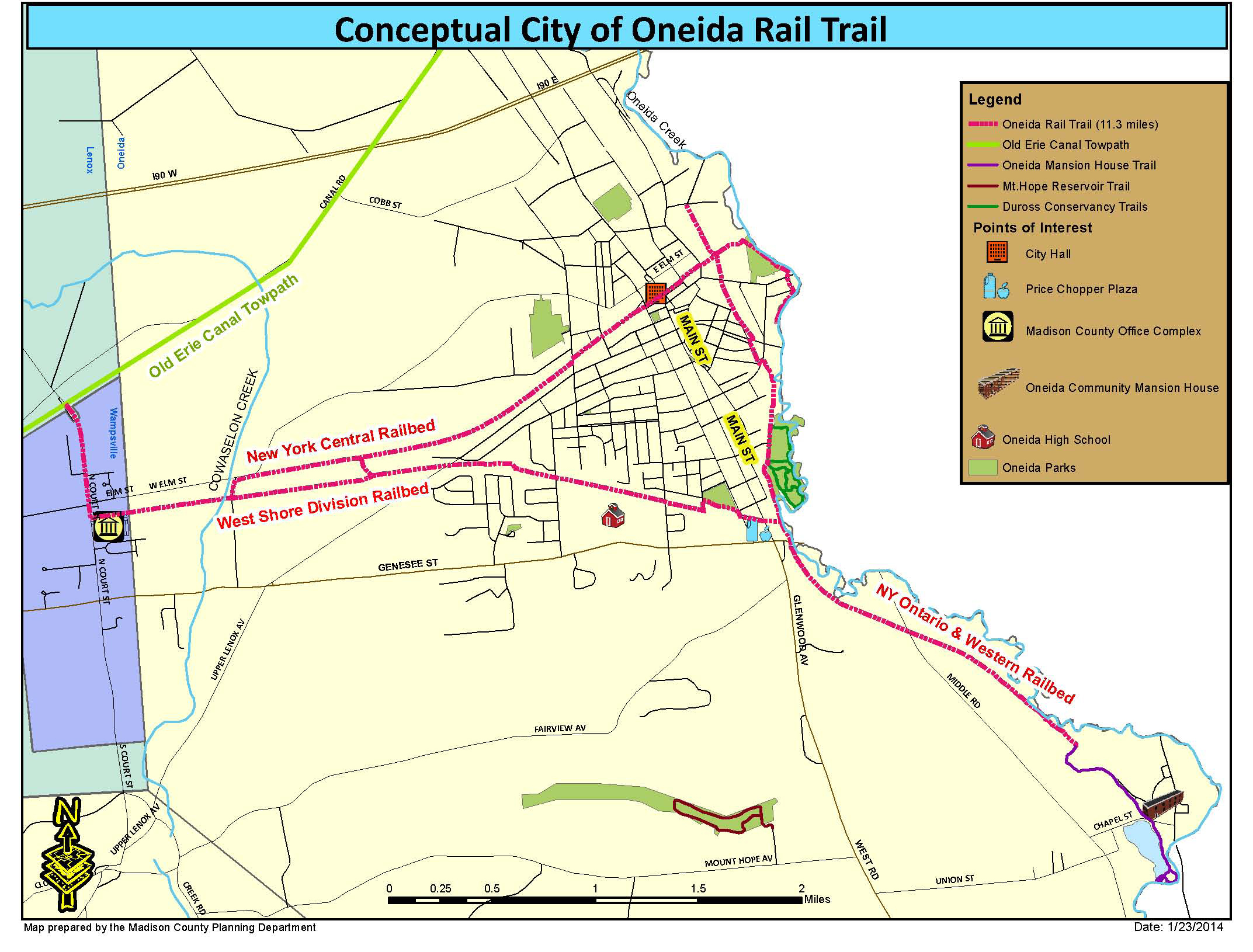 Oneida Rail Trail Oneida Improvement Committee