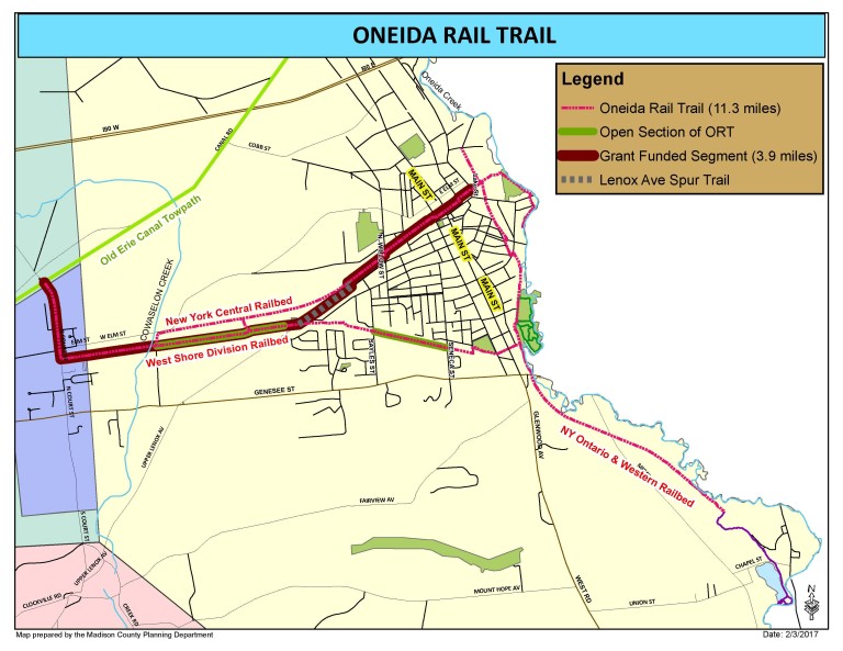 Oneida Rail Trail Oneida Improvement Committee