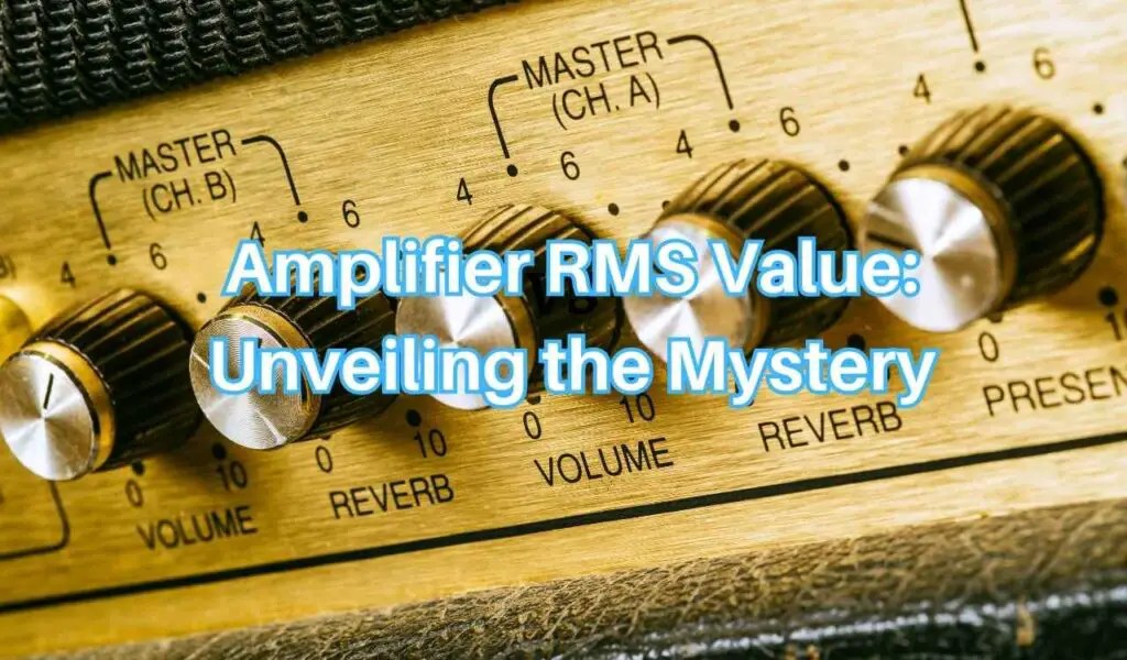 How to Calculate RMS Value of an Amplifier? Improve Stereo