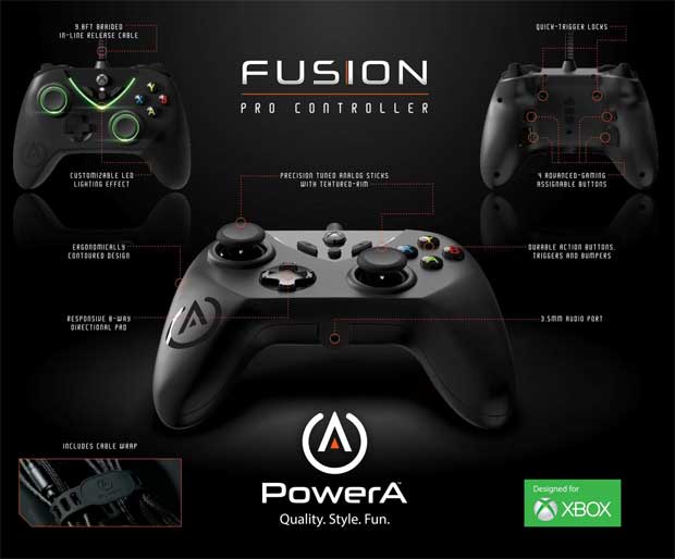 PowerA Fusion Xbox One Pro Controller Review Impulse Gamer