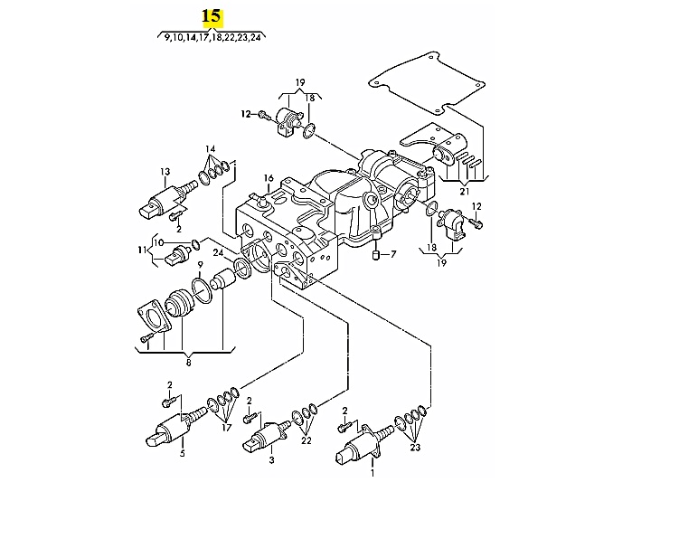 IMS GENUINE AUDI NEW HYDRAULIC PUMP GASKET SET 086398211D AUDI R8 20062015 IMS Motorsports