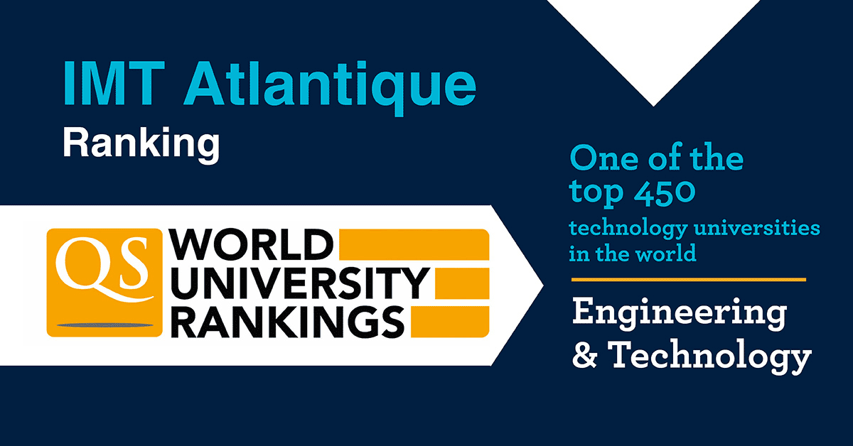 QS World University Rankings recognizes IMT Atlantique as one of the