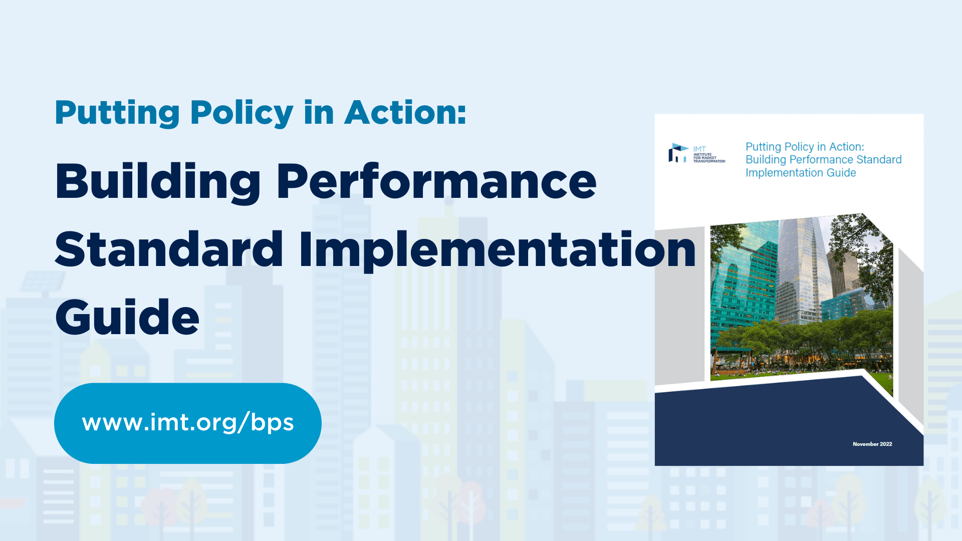 Building Performance Standard Implementation Guide IMT