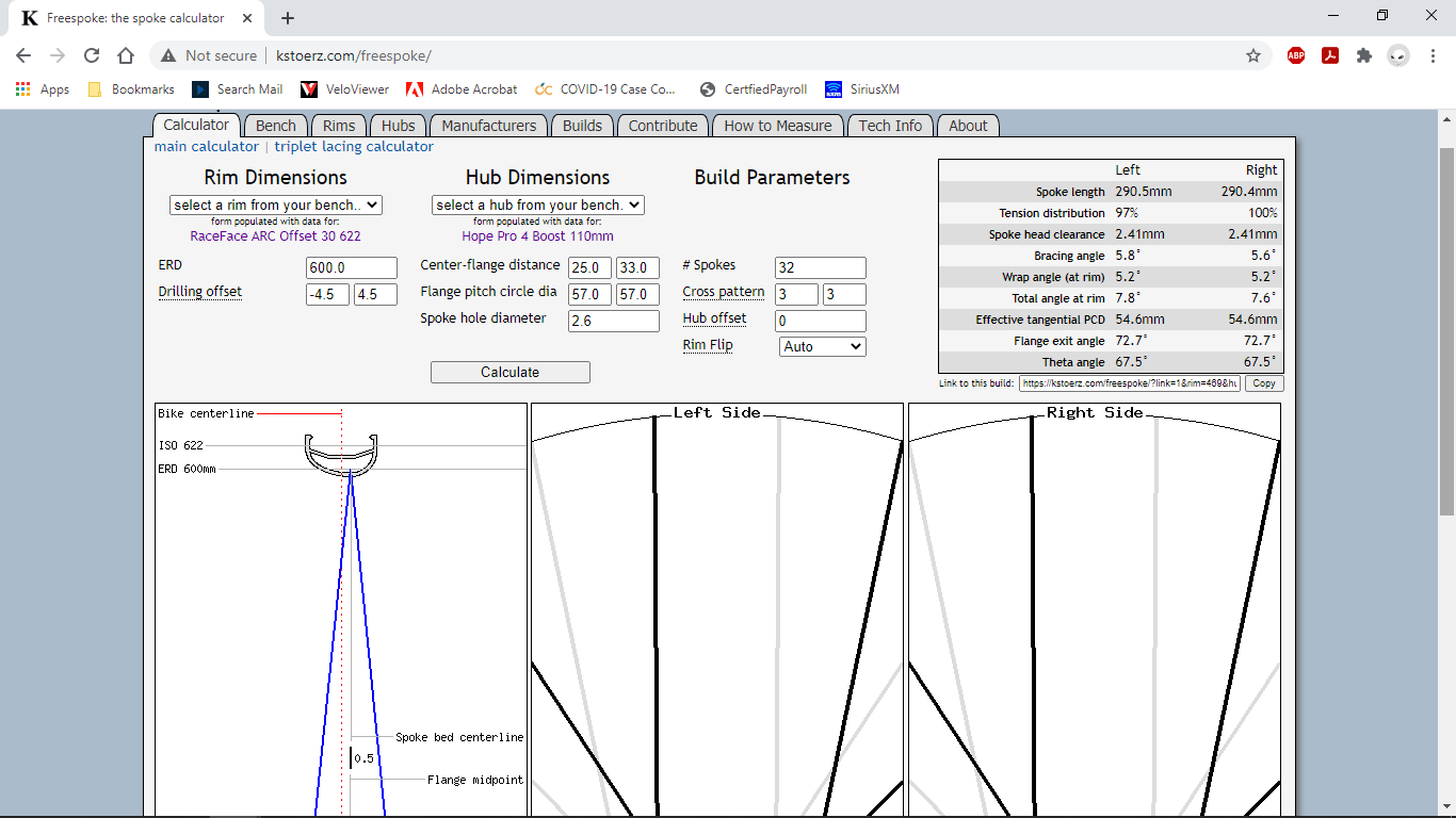 Calculating Spoke Length imtbtrails