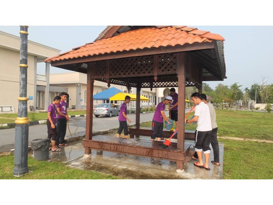 Gotong Royong Di Masjid Al Hidayah Portal Rasmi SM