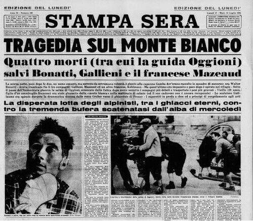 ‎Frêney 1961: La tempesta sul Monte Bianco on Apple Books