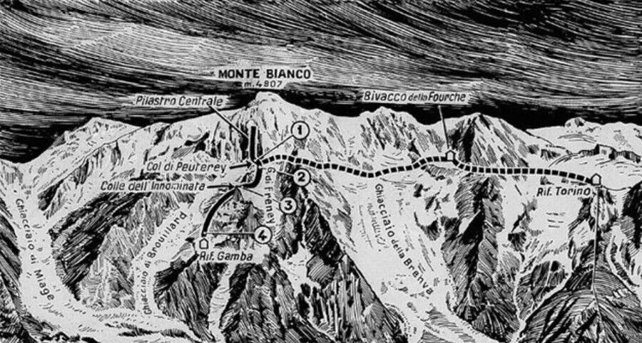 Frêney 1961: La tempesta sul Monte Bianco Marco.
