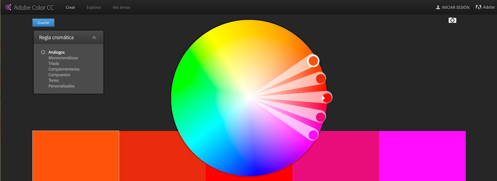 5 herramientas online para generar tus paletas cromáticas
