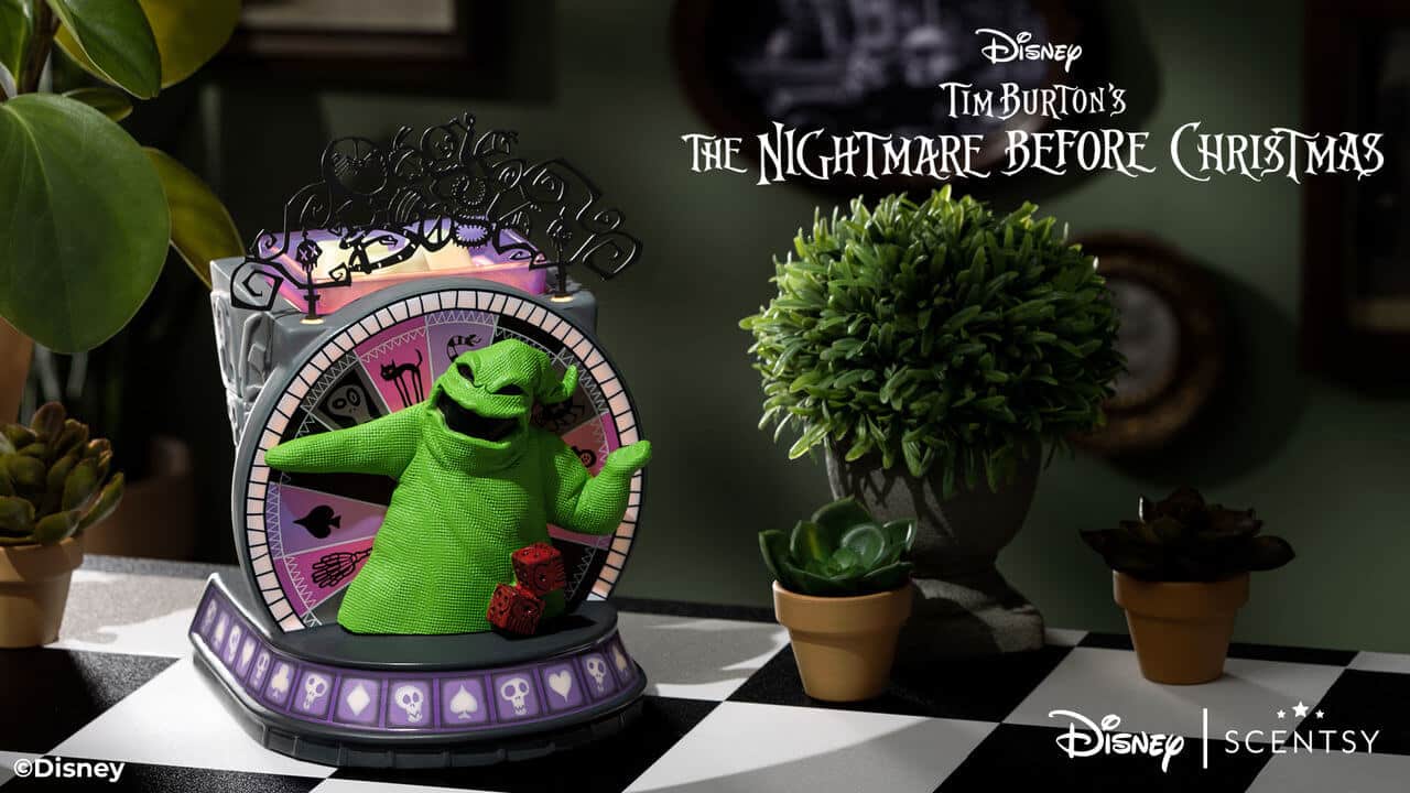 Scentsy Disney The Nightmare Before Christmas Lock Shock and Barrel